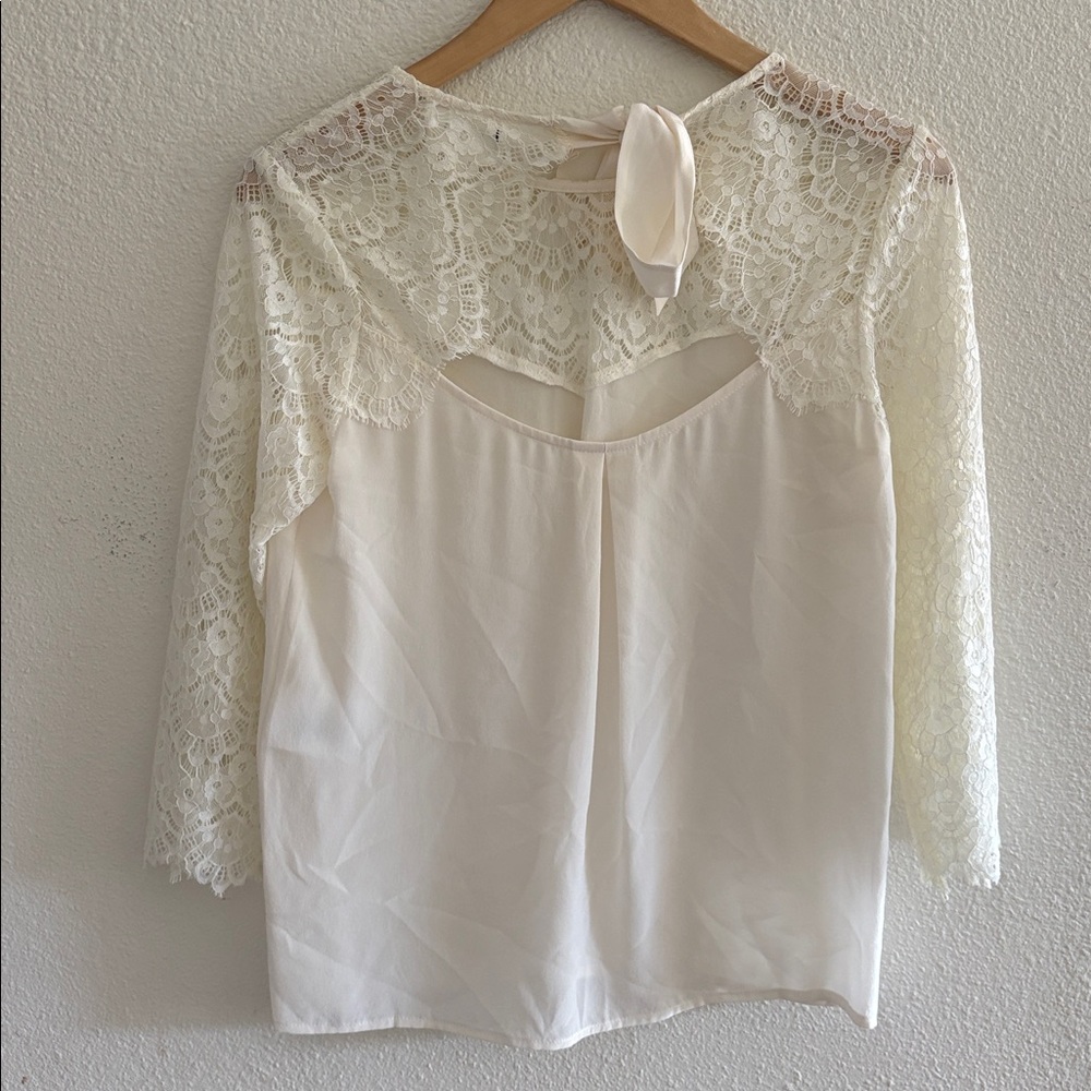 Sezane Adeline Silk Blouse - Picture 5 of 8